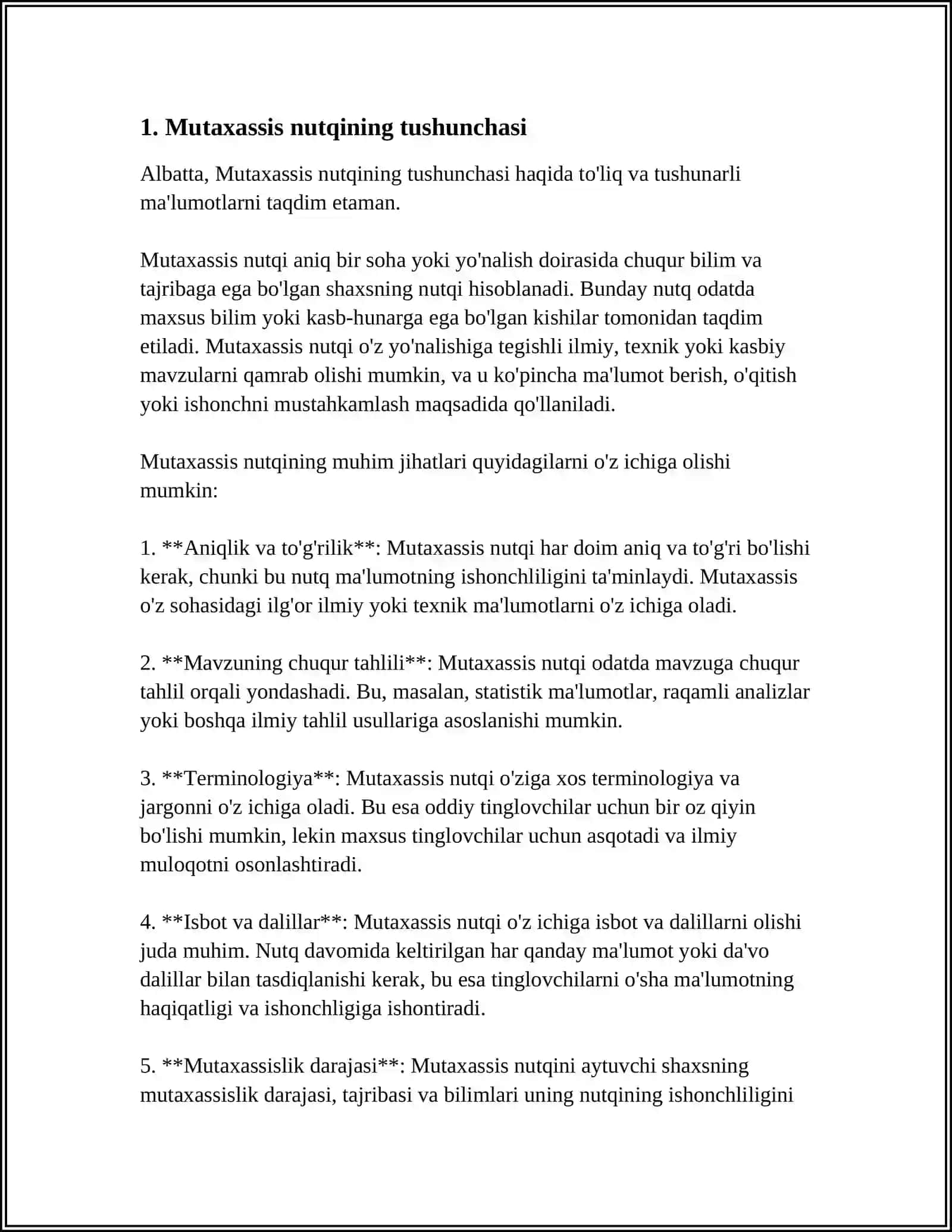 MUTAXASSIS NUTQINING KOMMINIKATIV SIFATLATI 3
