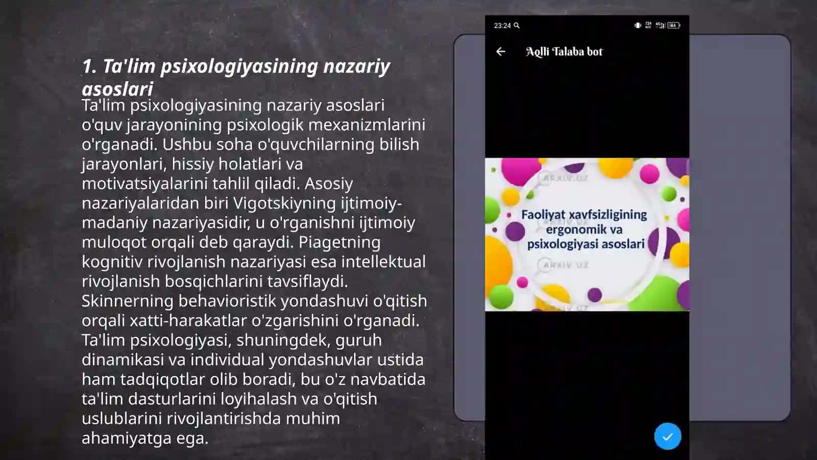 Ta'lim psixologiyasi 3