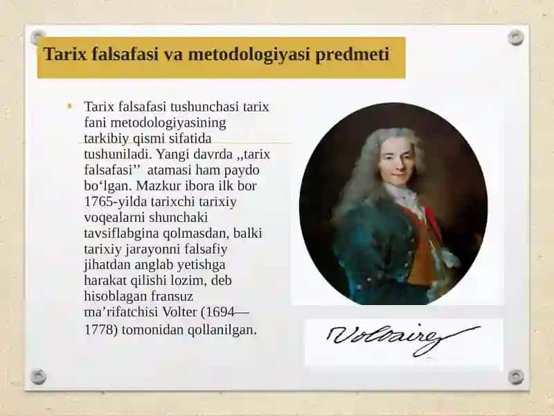 Tarix falsafasi va tarix o`qitish metodikasi 3