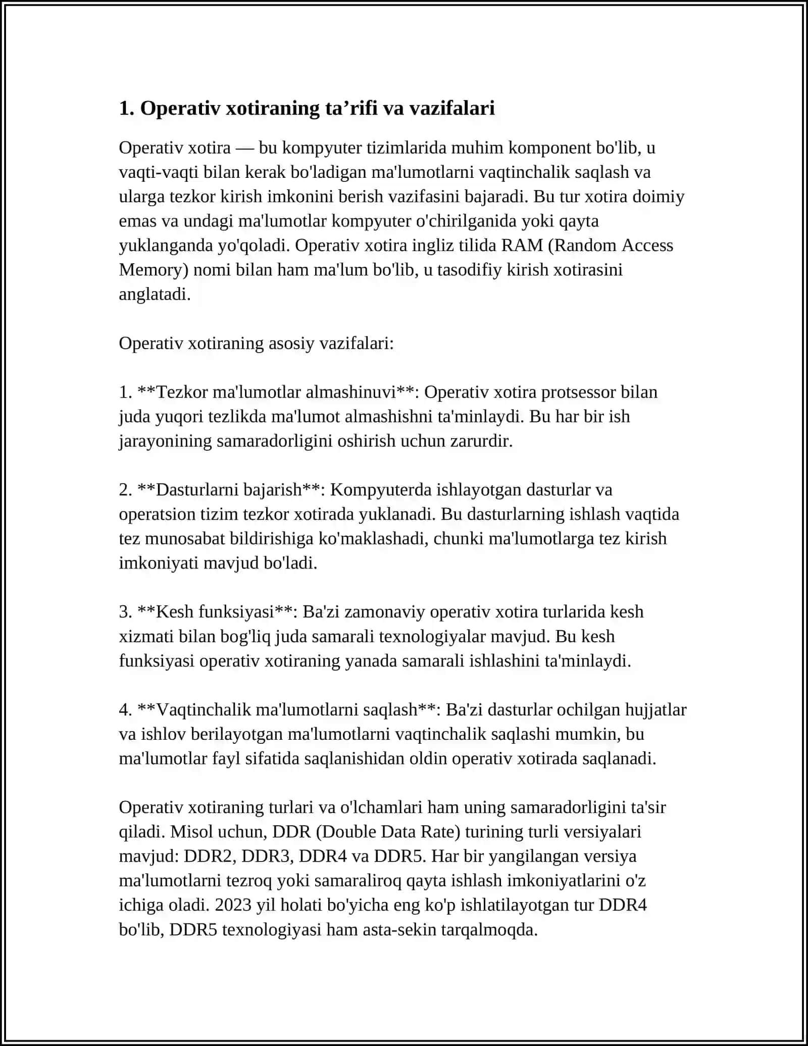 OPERATIV XOTIRA 3