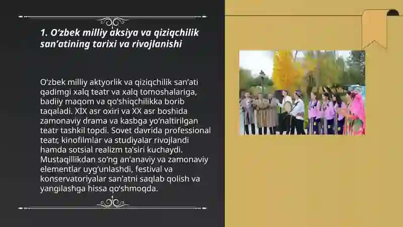 Oʻzbek milliy aksiya va qiziqchilik sanʼati 3