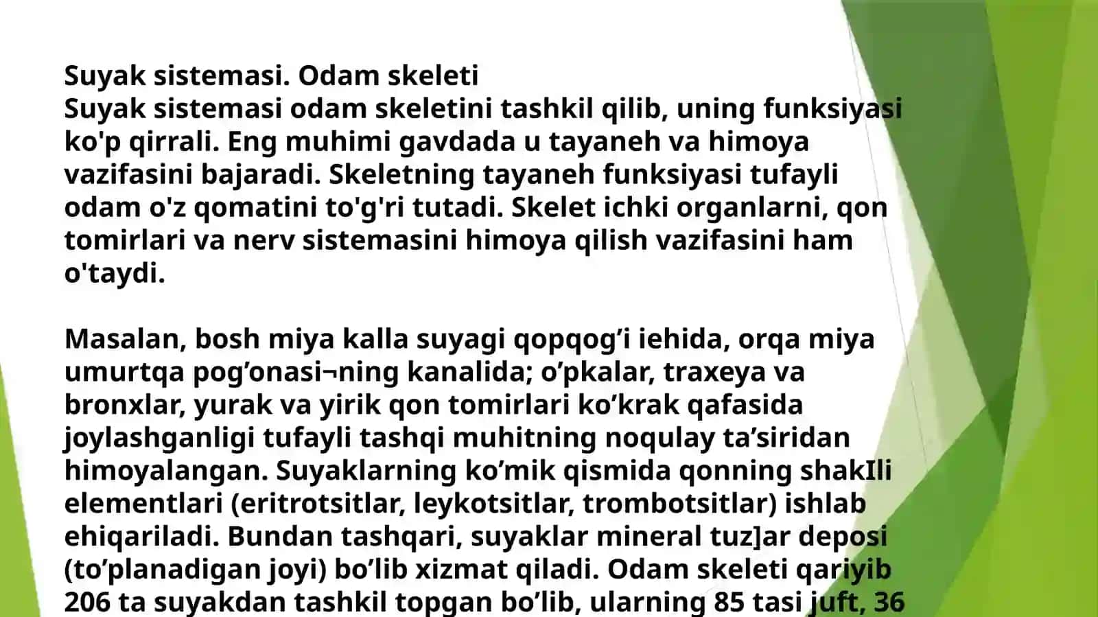 Skeletning rivojlanishanomaliyalari 3