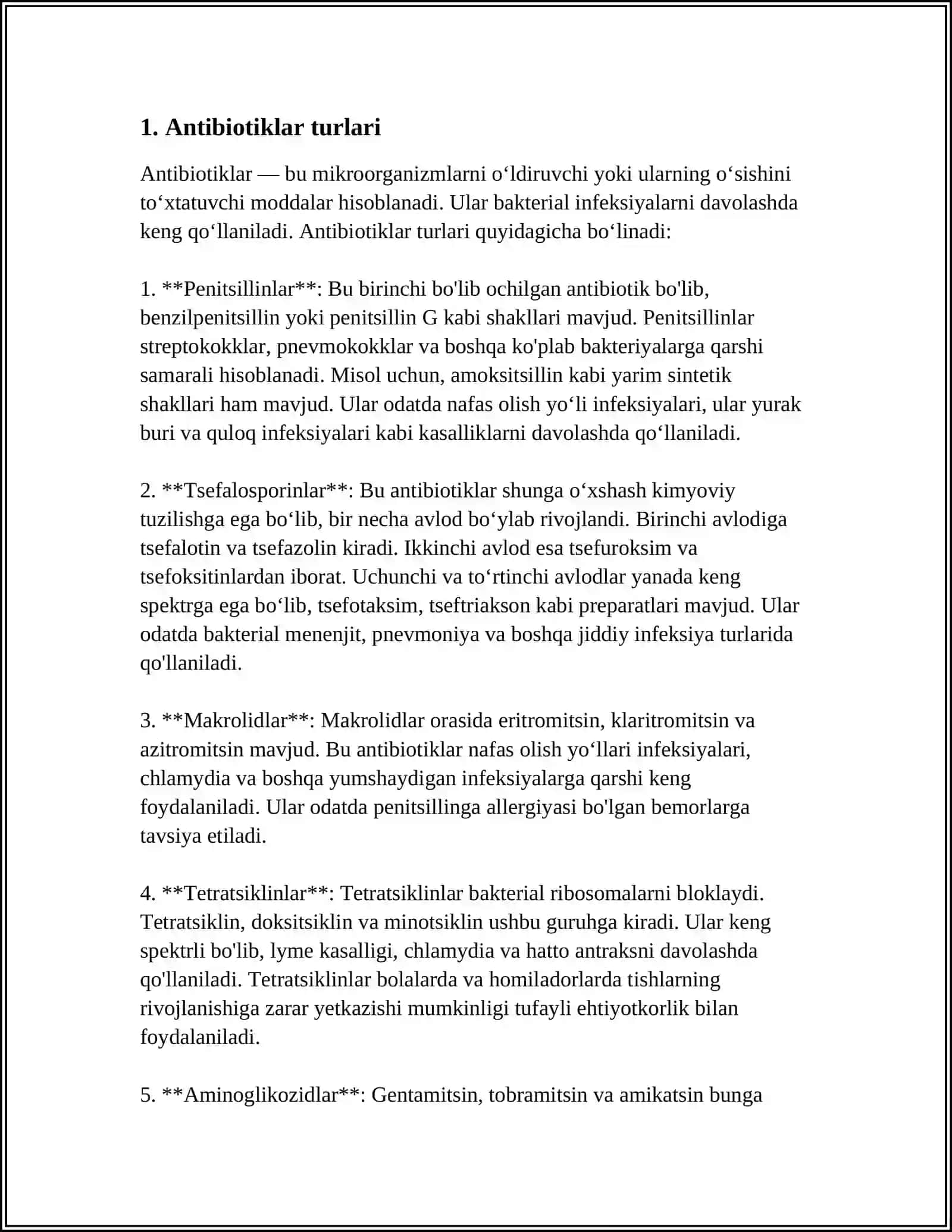 XUSUSIY FARMAKOLOGIYA MIKROBLARGA QARSHI VOSITA 3