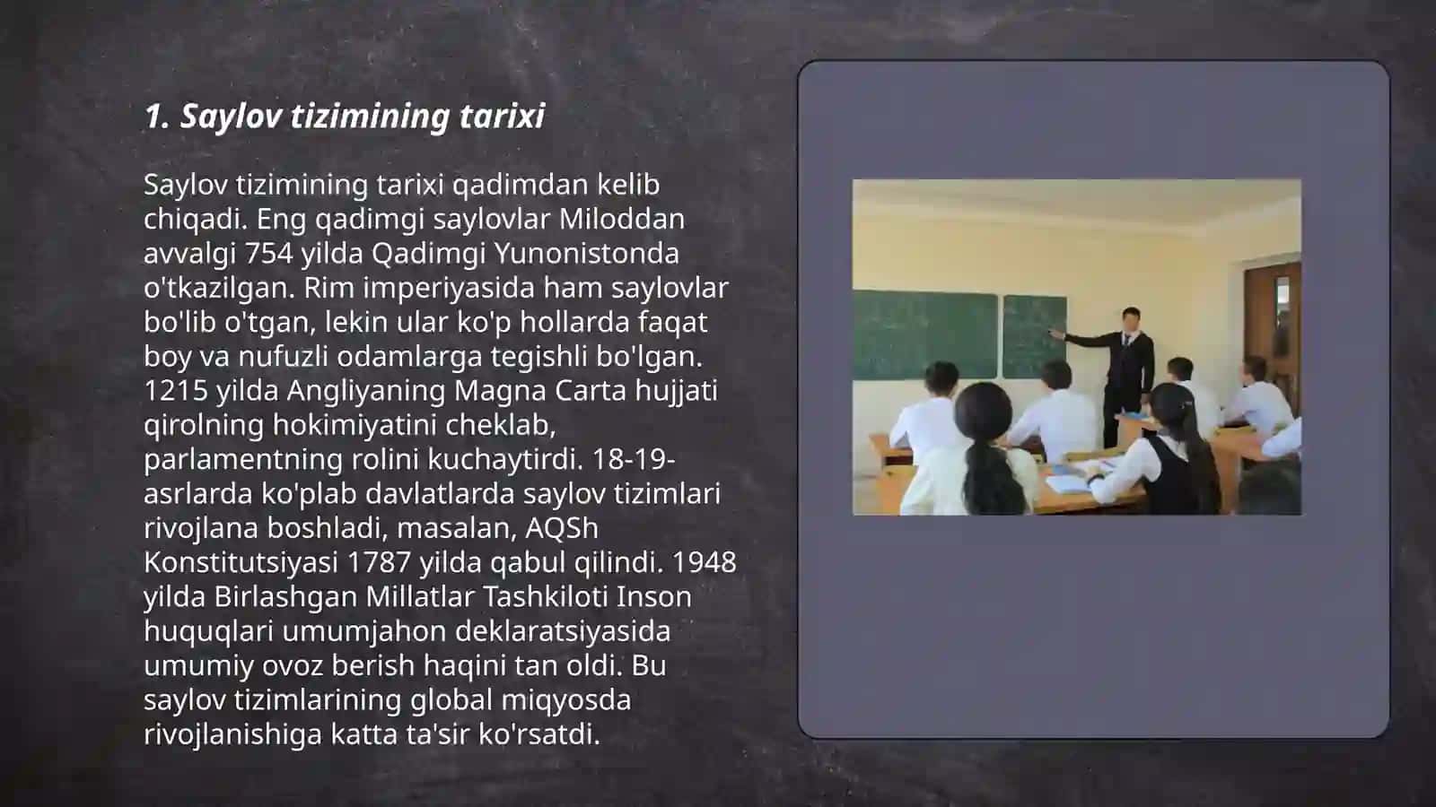 Saylov tizimi 3