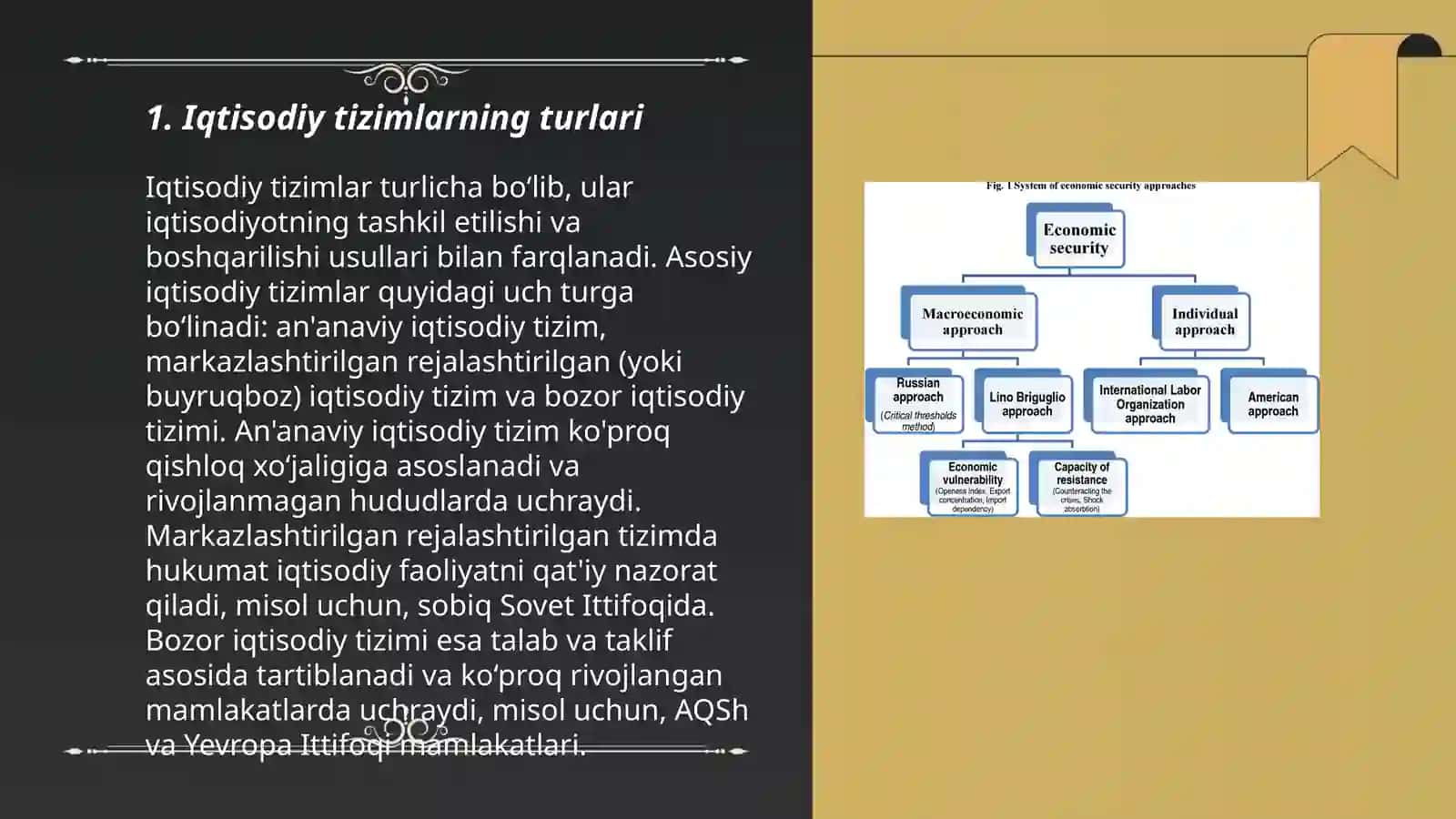 Iqtisodiy tizimlar 3