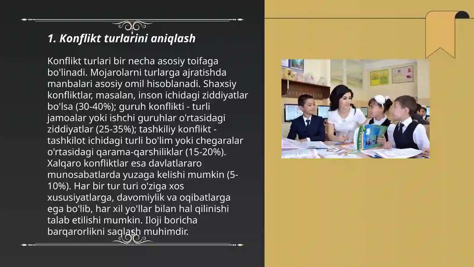 Konfliktlar va ularni samarali hal qilish 3