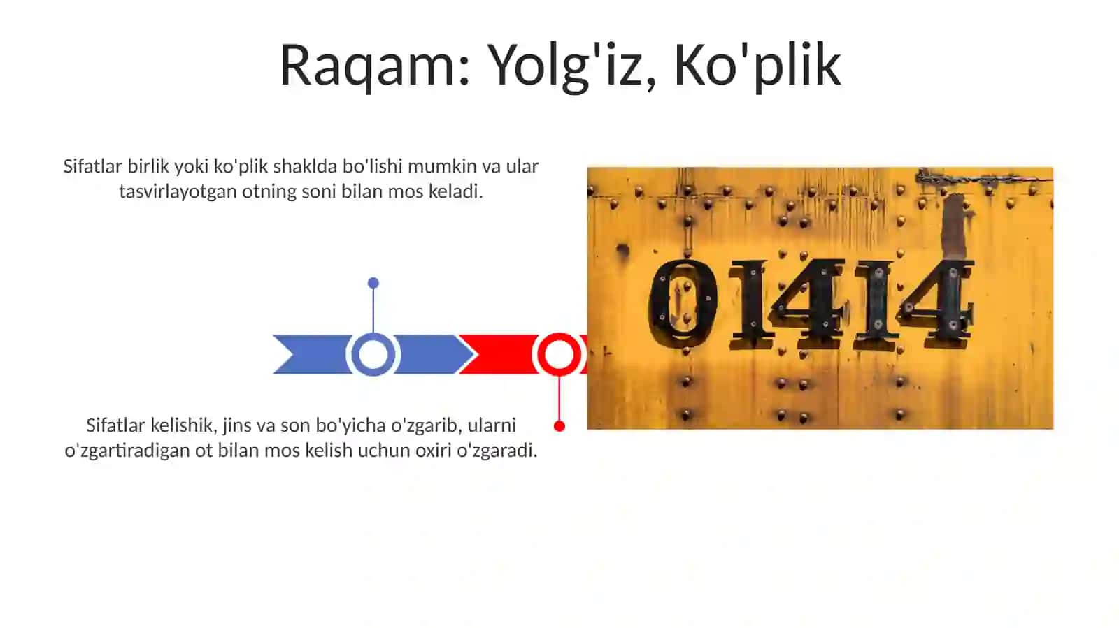 Sifatlarning o'zgarishi 3
