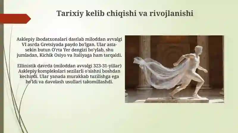 Soʻnggi klassik davri Asklepiy majmuasi 3