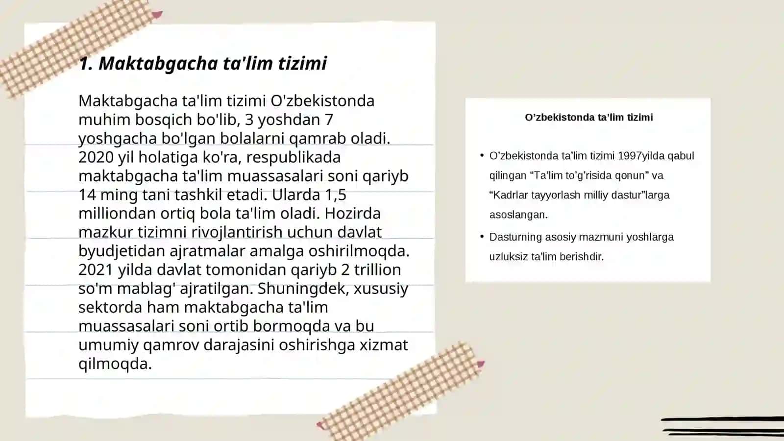 Maktabgacha ta'lim tizimi 3