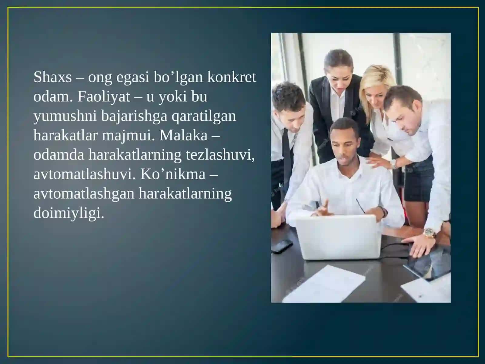 SHAXSNING IJTIMOIYLASHUVI IJTIMOIY USTANOVKALAR 3