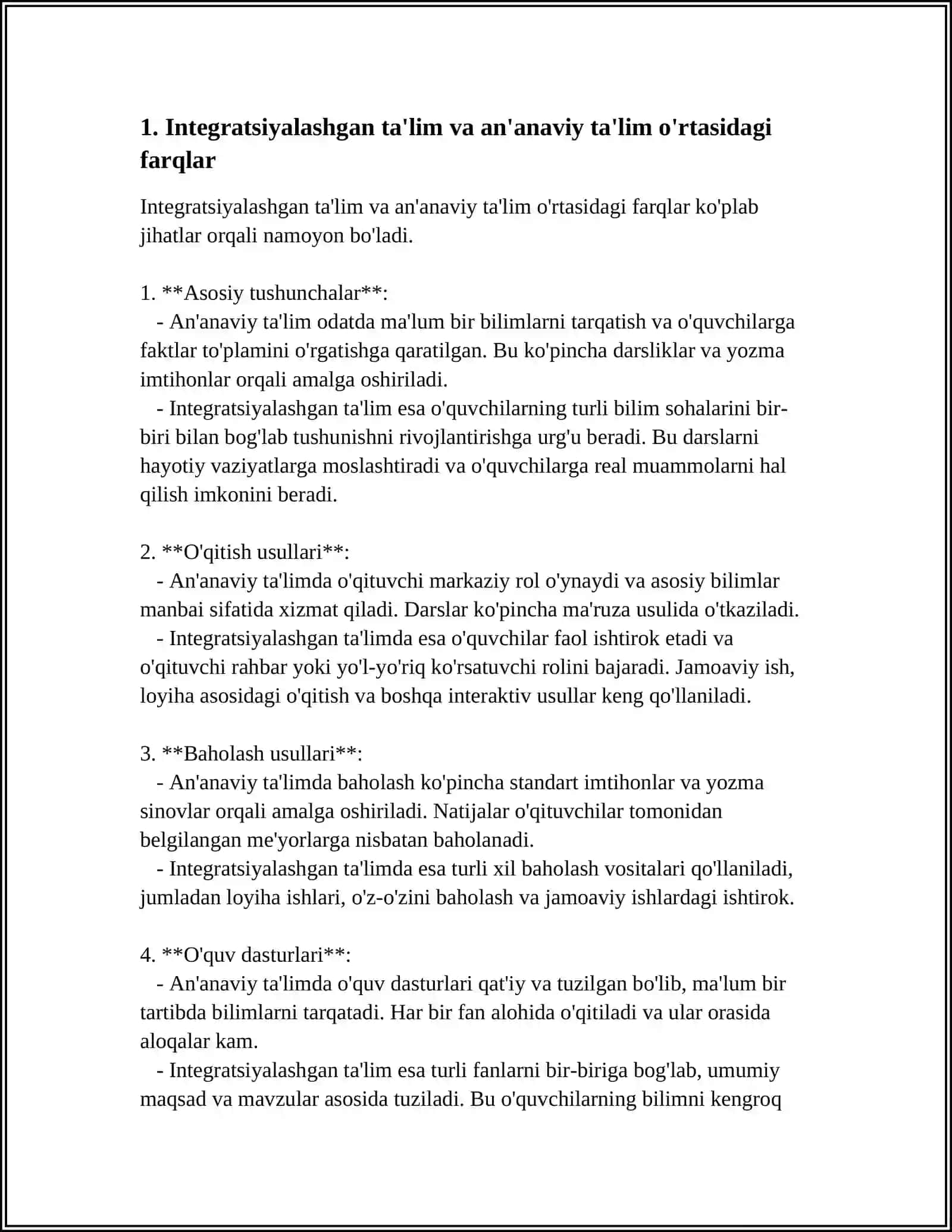 INTEGRATSIYALASHGAN TALIM 3