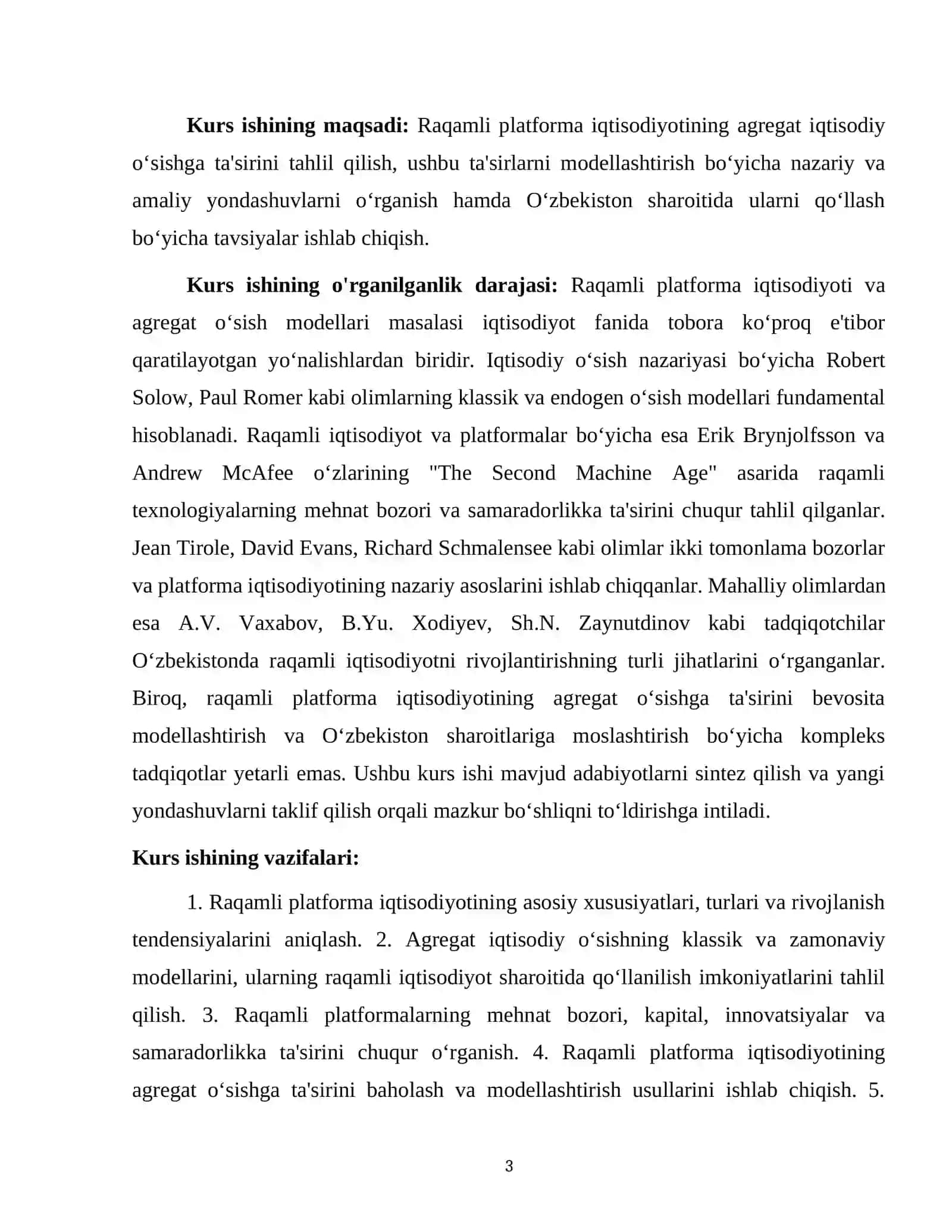 RAQAMLI PLATFORMA IQTISODIYOTI VA AGREGAT O‘SISH MODELLARI 3