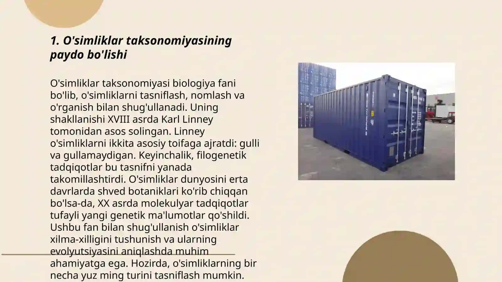 Yuksak o'simliklarning taksanomik tarixi 3