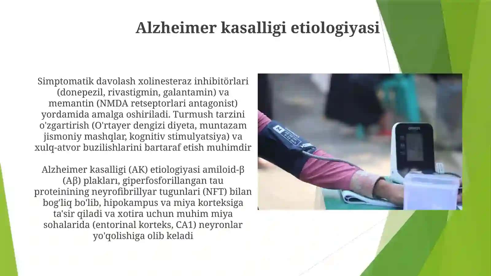 Alzheimer kasalligi etiologiyasi 3