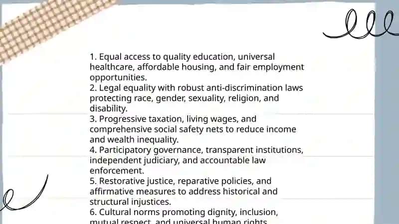 An ideal society 3