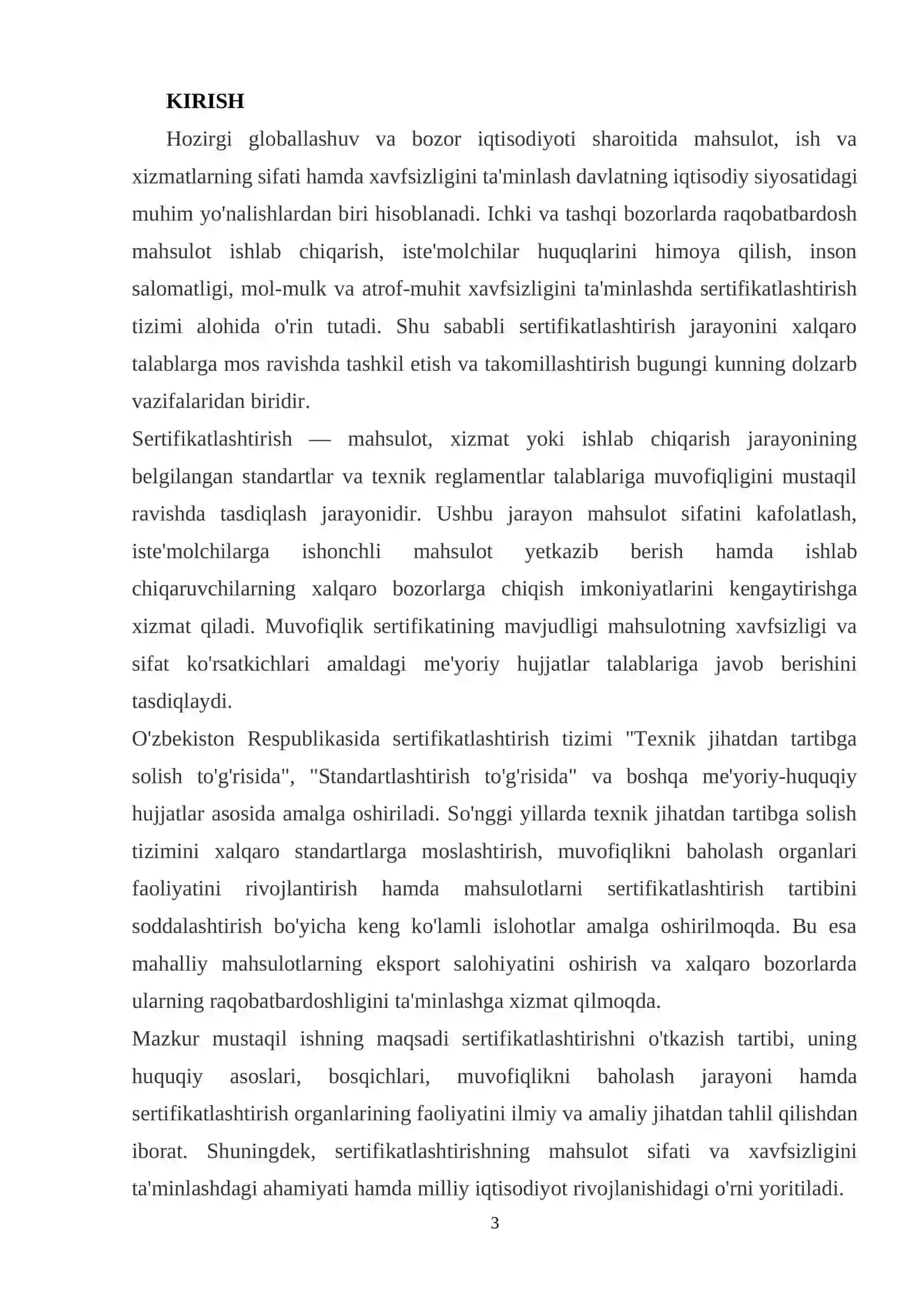 Sertifikatlashtirishni oʻtkazish tartibi 3