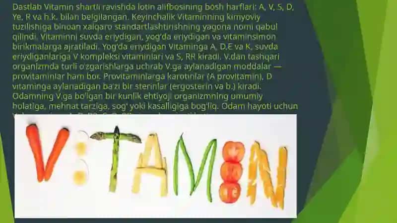 Yog'da eruvchan vitaminlar 3