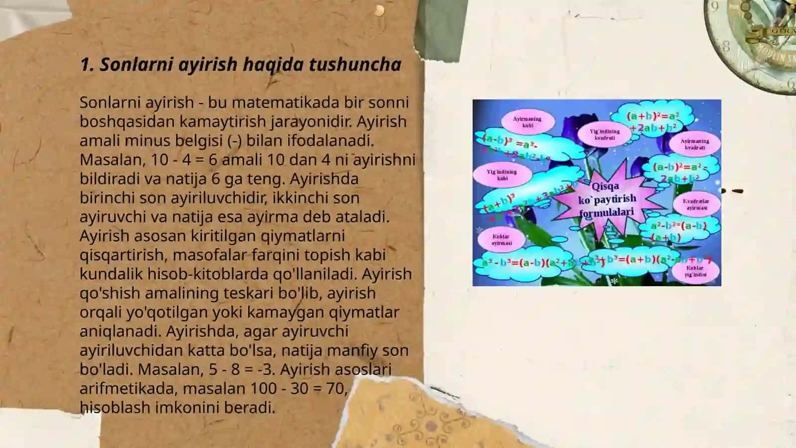 Sonlarni ayirish rasmli dars ishlanma 3