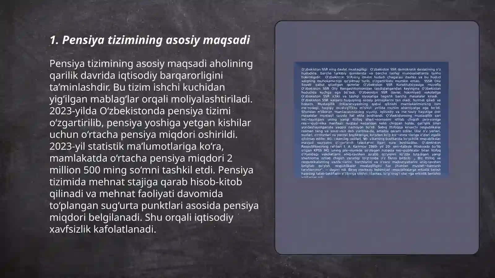 Pensiya taʼminotining mohiyati 3
