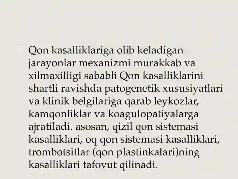 Qon Infeksiyalari haqida tushuncha 3