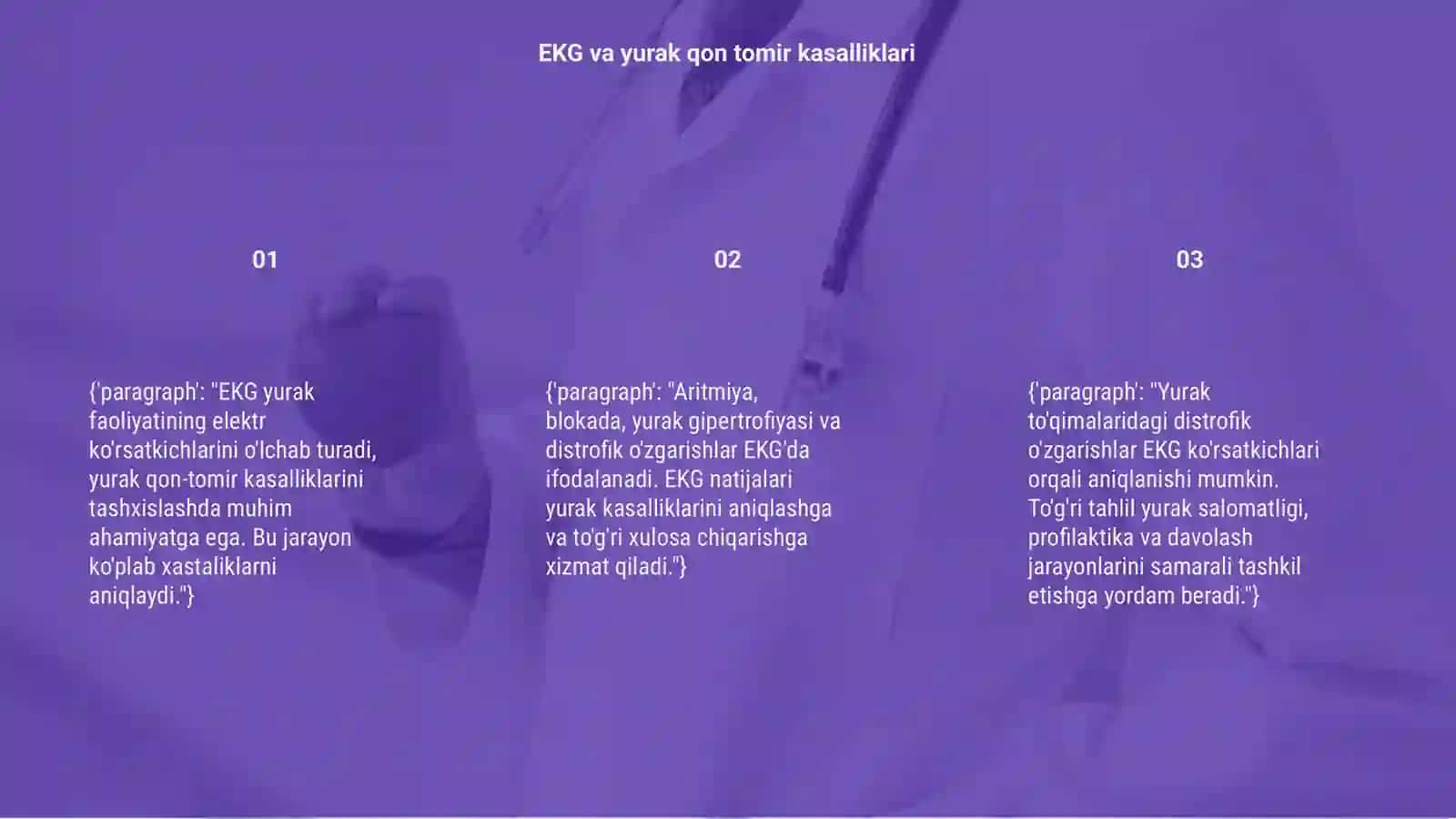 EKG va Yurak Qon Tomir Kasalliklari 3