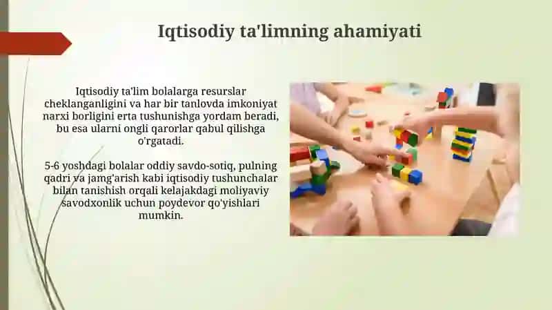 Iqtisodiy va huquqiy tarbiya 3