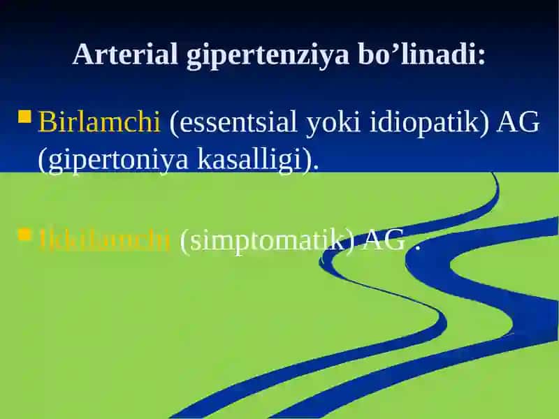 GIPERTONIYA KASALLIGI 3
