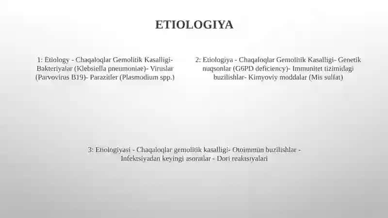 Chaqaloqlar Gemolitik Kasalligi 3