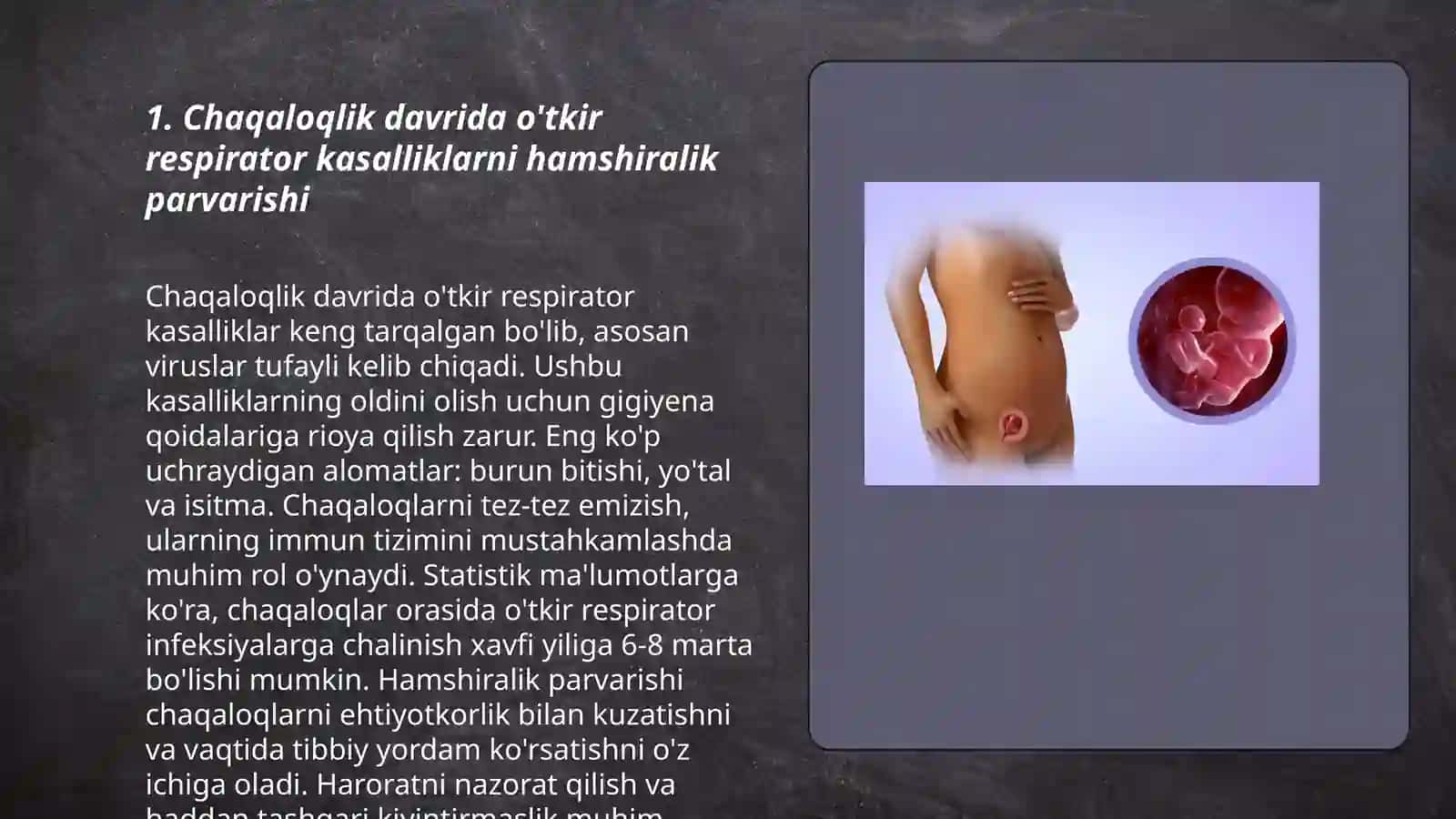 Chaqaloqlik davri kasalliklarida hamshiralik parvarishi 3