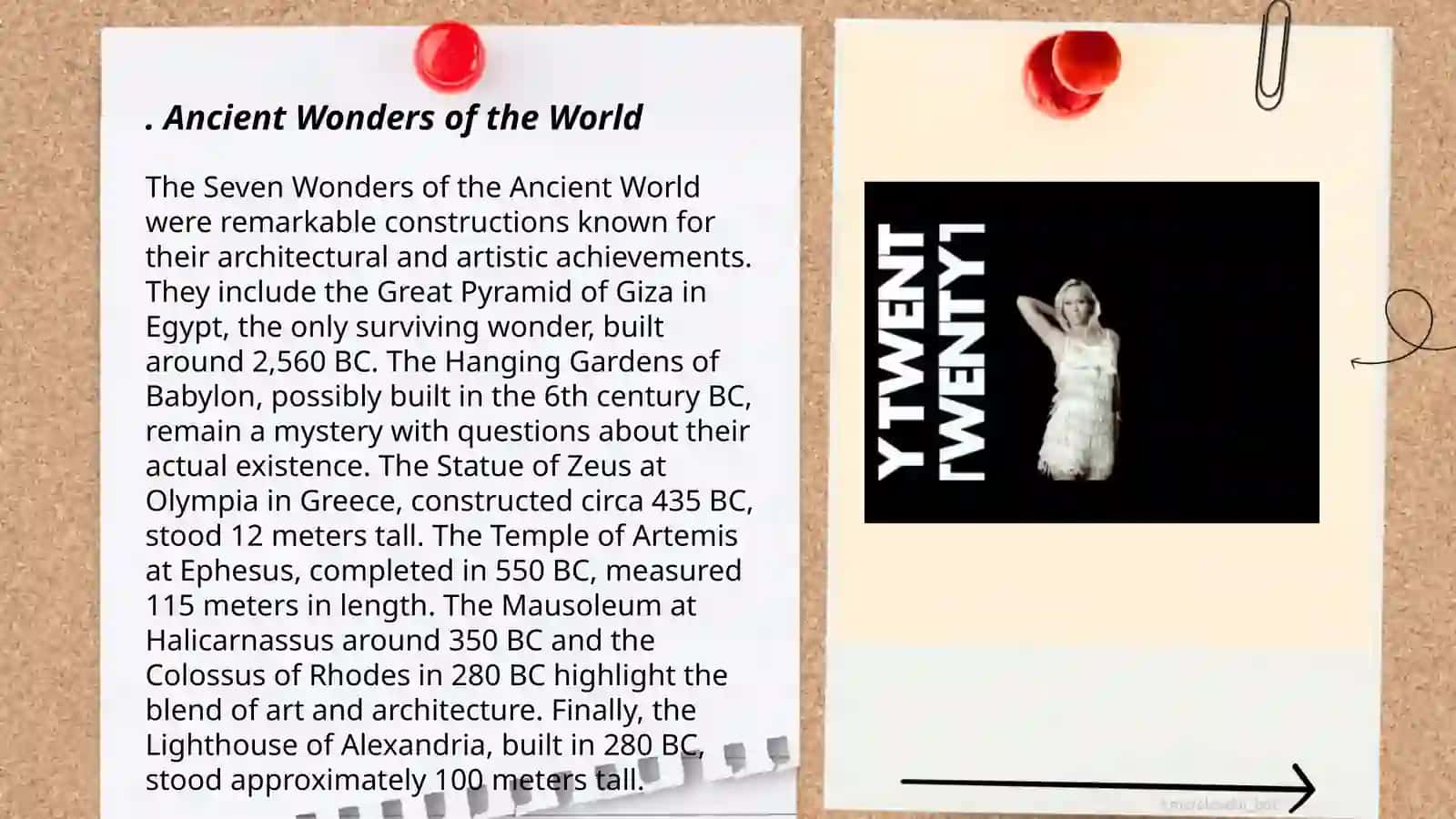 Seven Wonders of the world 3