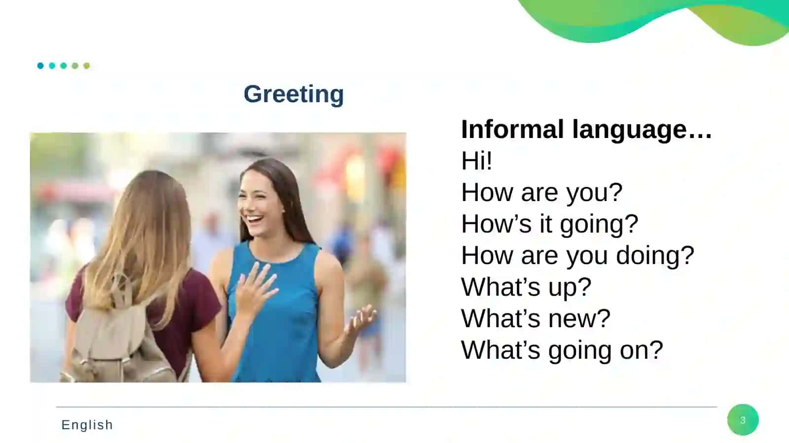 Meeting people 3