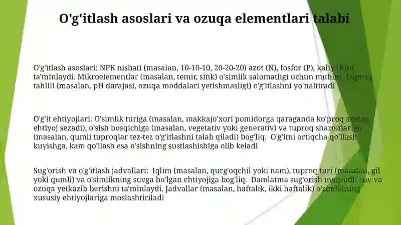 O'g'itlash asoslari 3