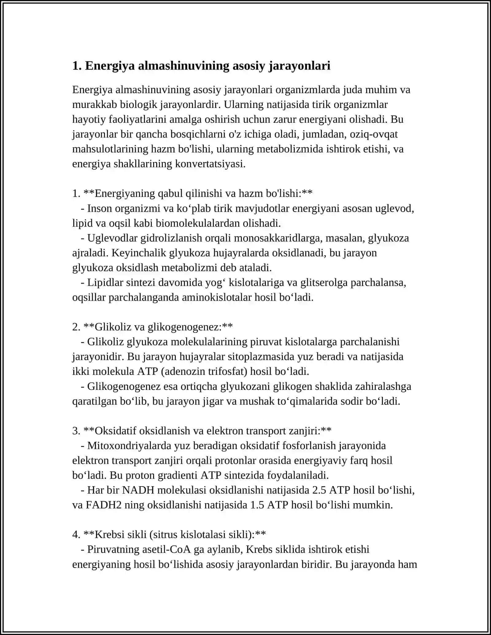 ENERGIYA ALMASHINUVINING BUZILISHI VA UNGA DOIR KASALLIKLAR 3