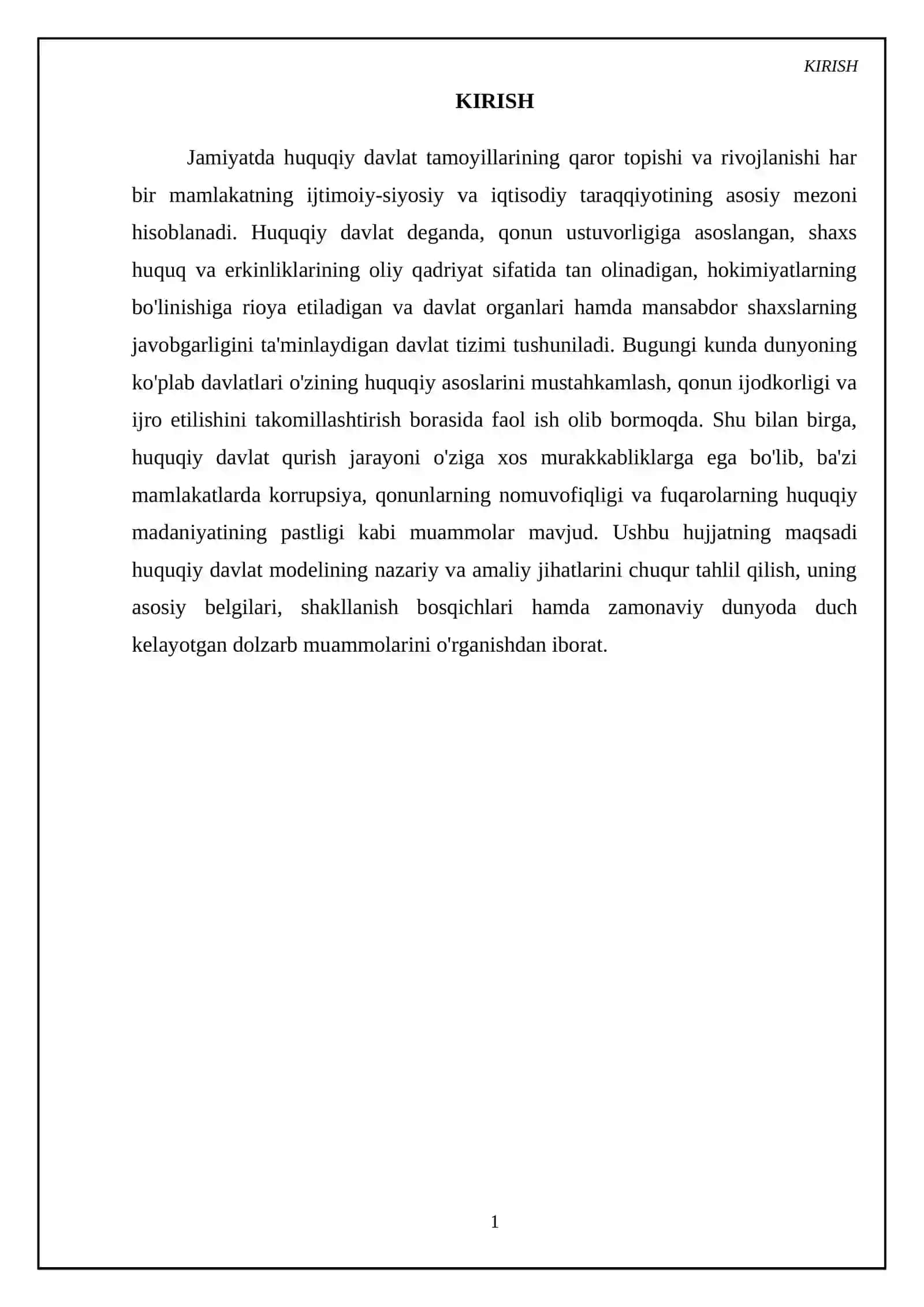 Xuquqiy davlat modeli 3