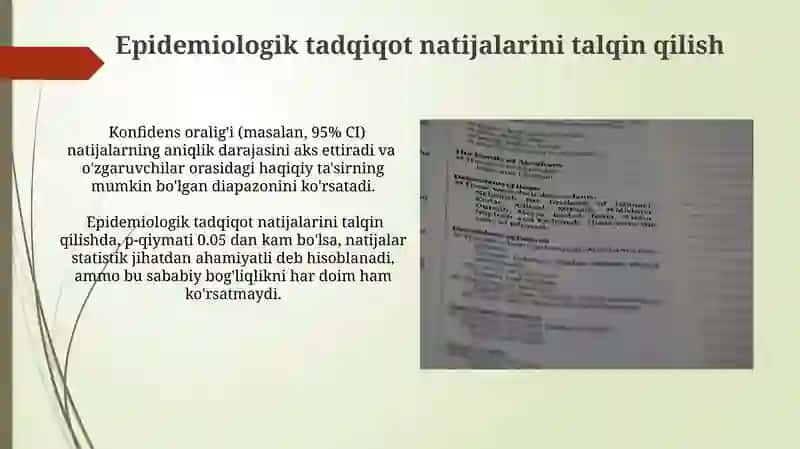 Epidemiologik tadqiqot usullari 3