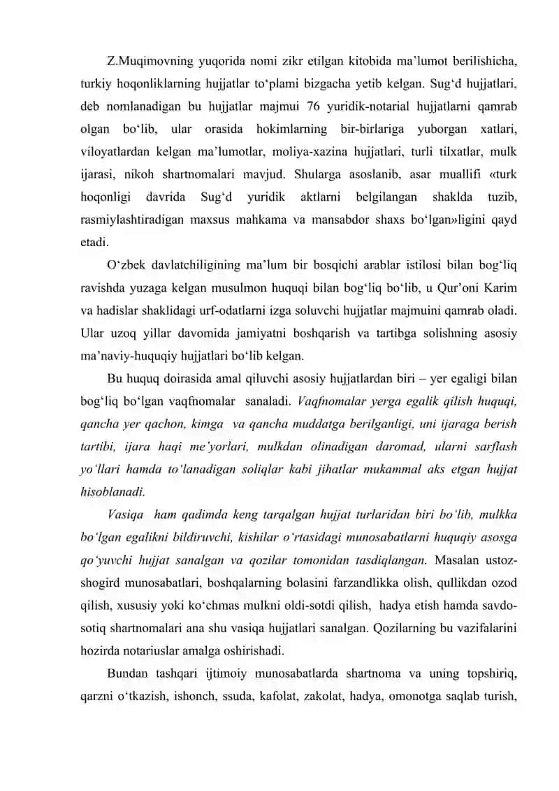 O‘zbekistonda hujjatchilik tarixi 3