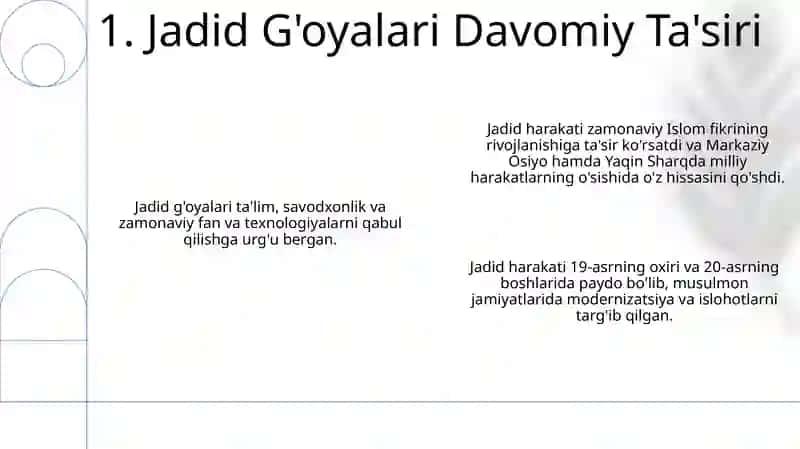 Jadidchilik harakatining vujudga kelishi 3