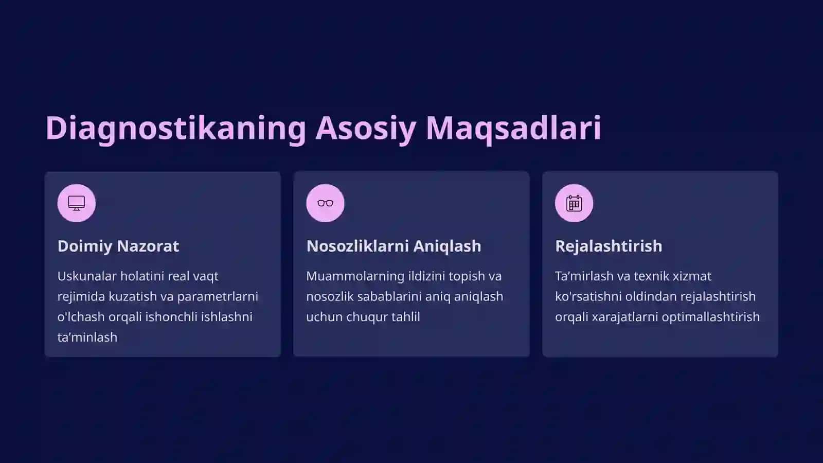 Elektr Uskunalar Diagnostikasiga Kirish 3