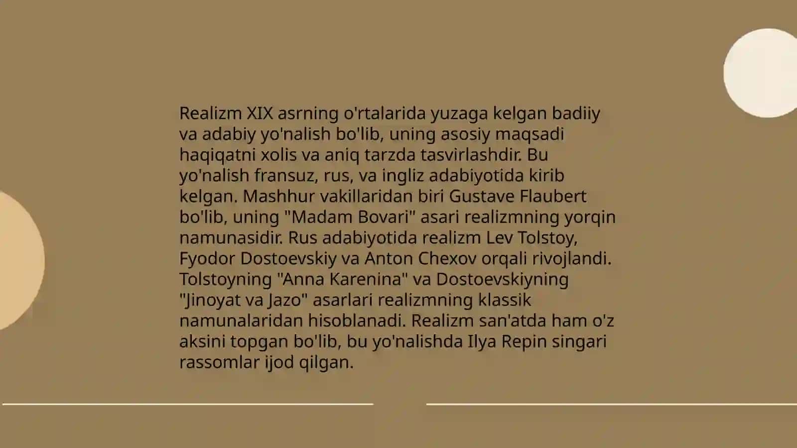 Jahon adabiyotidagi asosiy adabiy yònalish va oqimlar 3