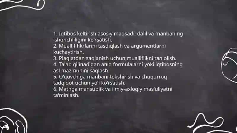 Iqtibos Keltirish va Parafraza 3