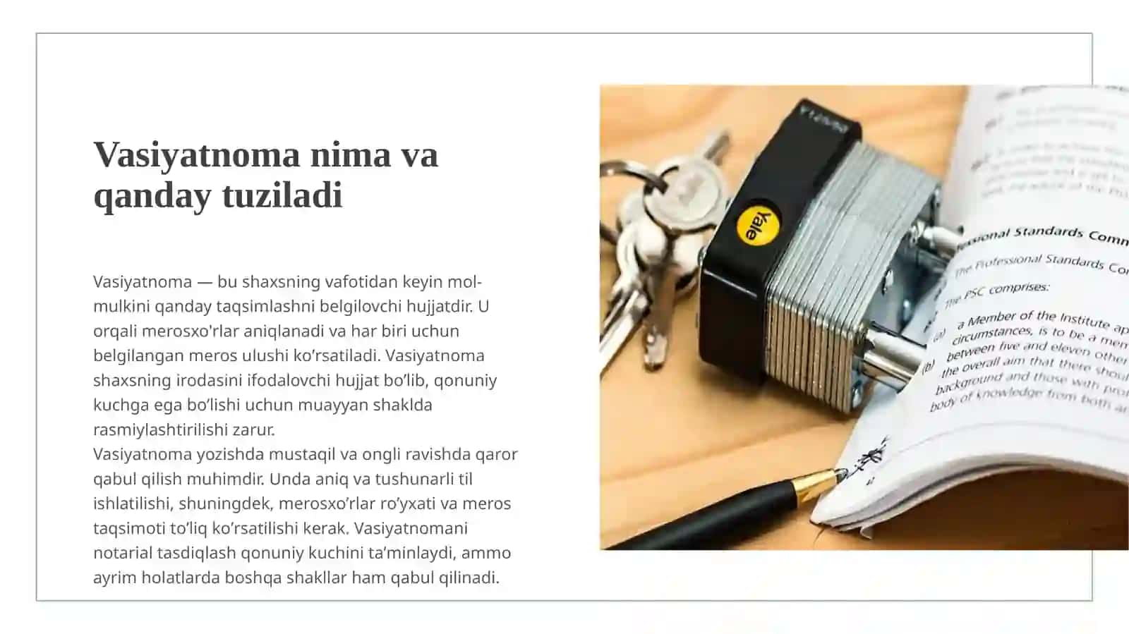 Vasiyatnoma orqali meros qoldirish 3