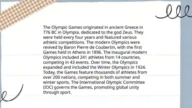 The Olympic Games 3