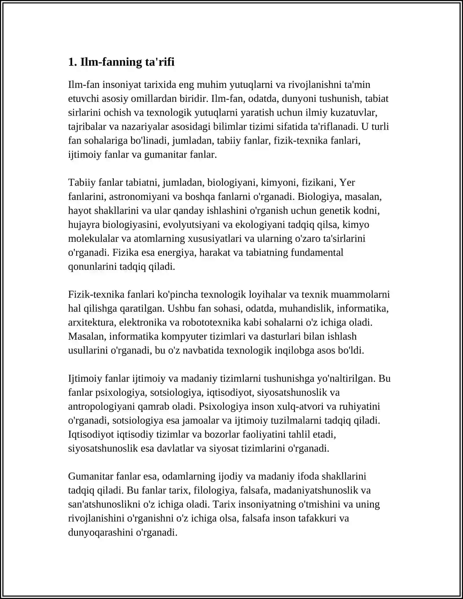 ILMNING ASOSIY TUSHUNCHALARI VA KATEGORIYALARI 3