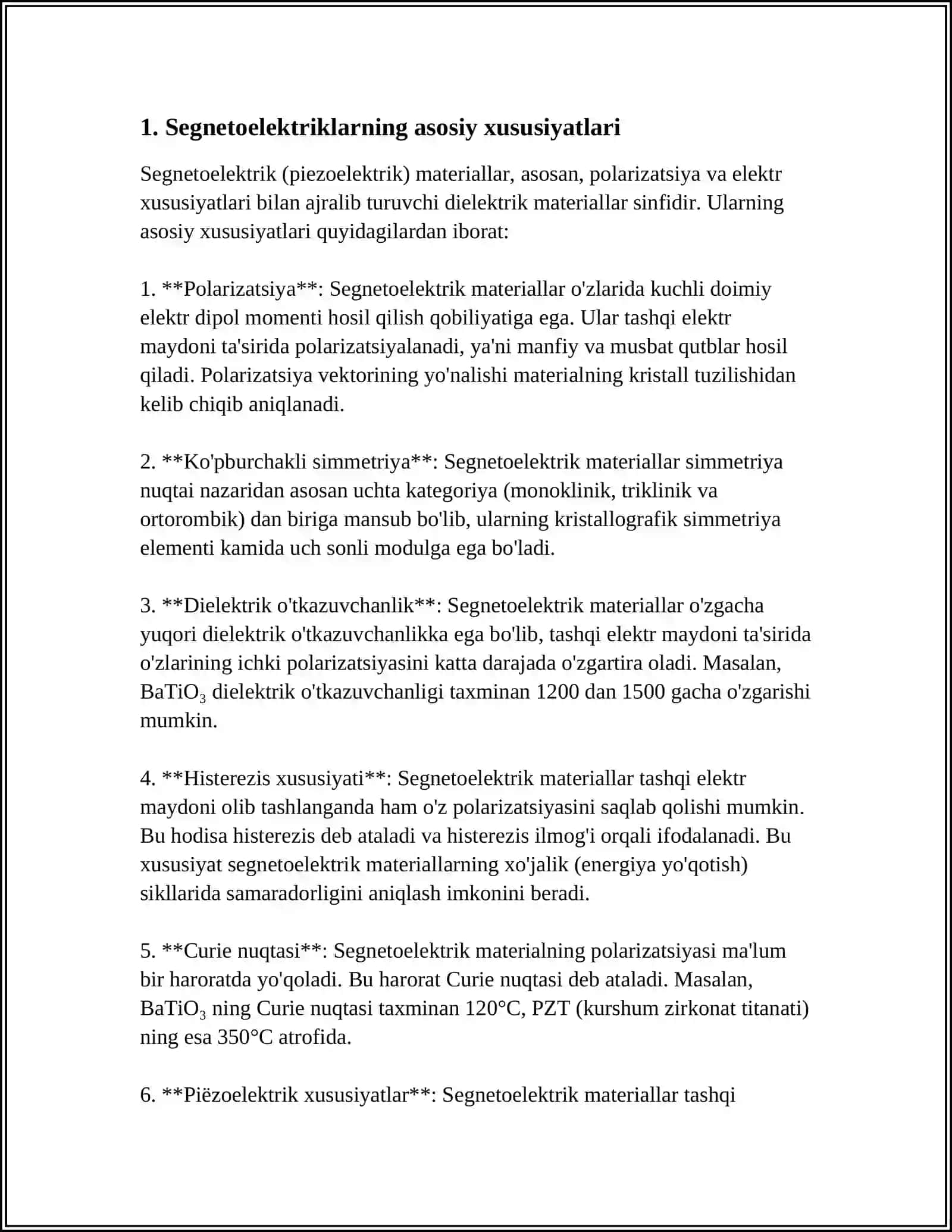 SEGNETOELEKTRIKLAR 3