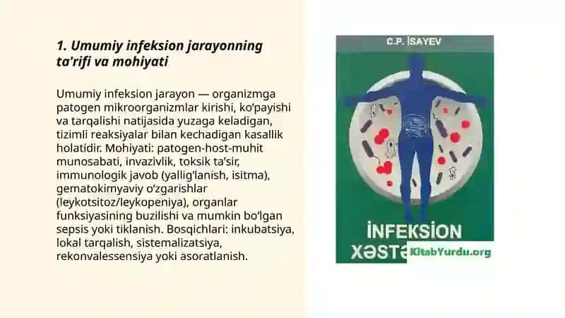 Umumiy infeksion jarayon haqida tushuncha 3