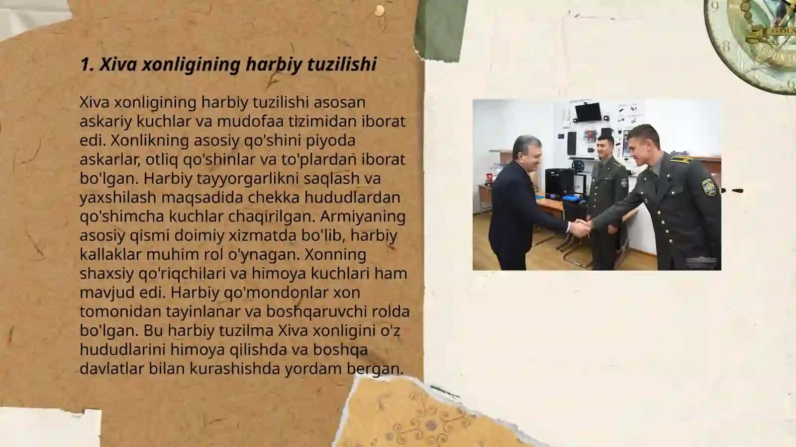 Xiva xonligining harbiy tuzilishi 3