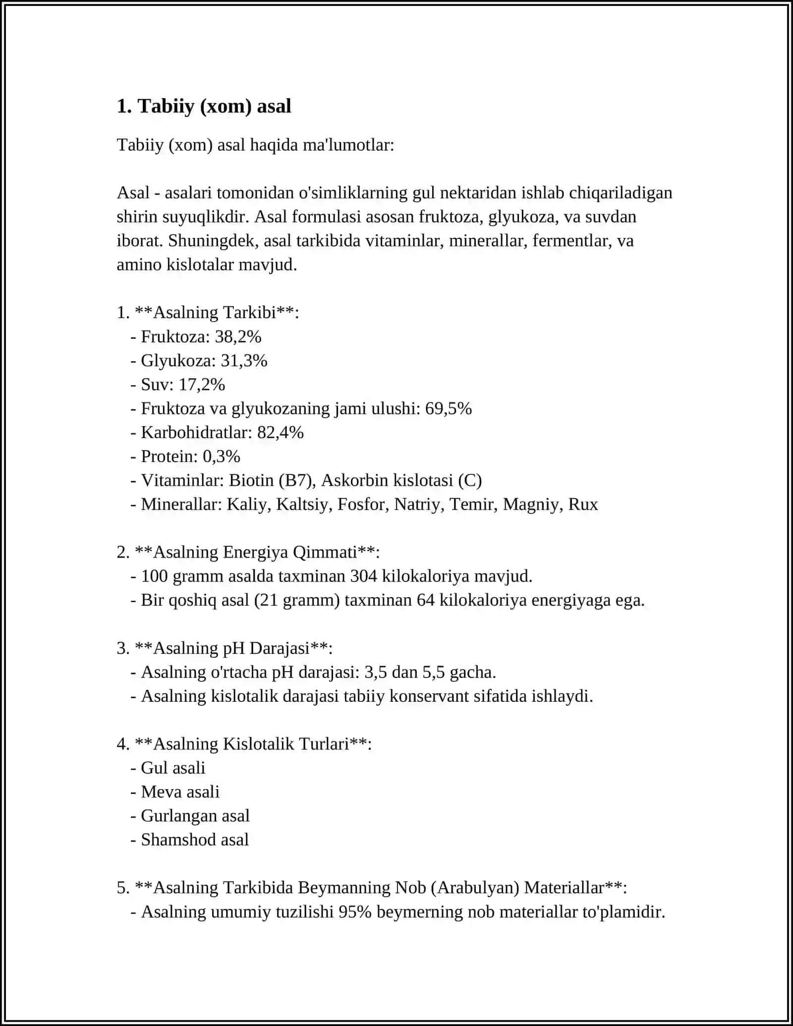MAVZUSI: MEDI MAHSULOT TURLARI 3