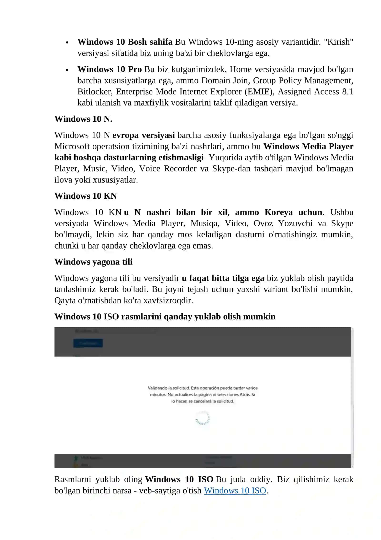 Windows 10 Windows 10 ISO-ni yuklab olish 3