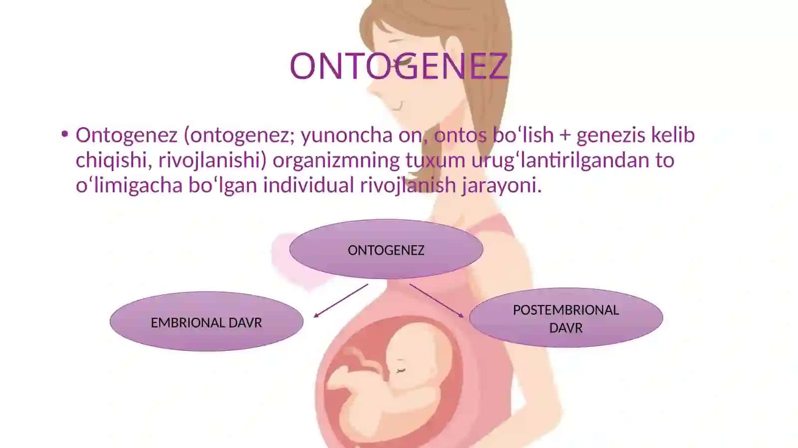 ODAM EMBRIOLOGIYASI ASOSLARI 3