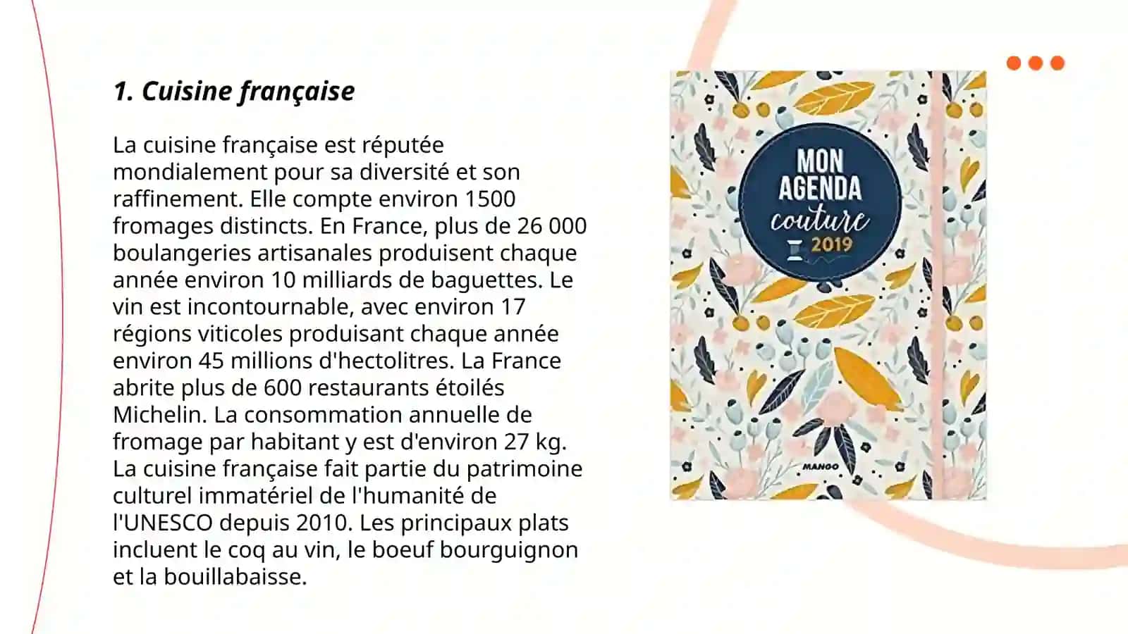 Mon agenda franpais 2 3